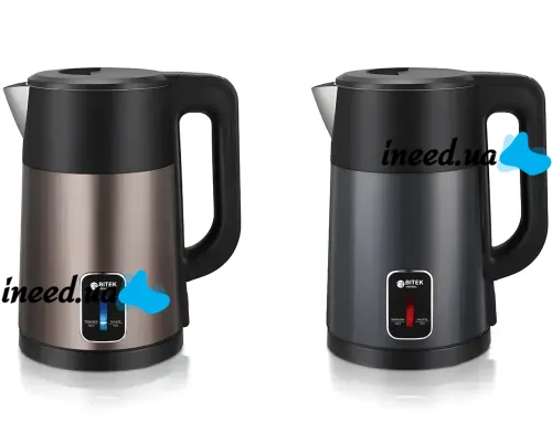 Bitek BT-7955 2.5L 1800W tabletop electric kettle Bitek BT7955 electric kettle with heat mode support and auto shutoff