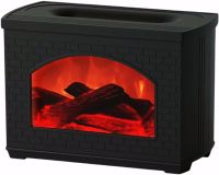 Зволожувач повітря камін з ефектом полум'я Fireplace Humidifier LT-9058 270 мл нічник аромадифузор з імітацією вогню і світлодіодним підсвічуванням USB