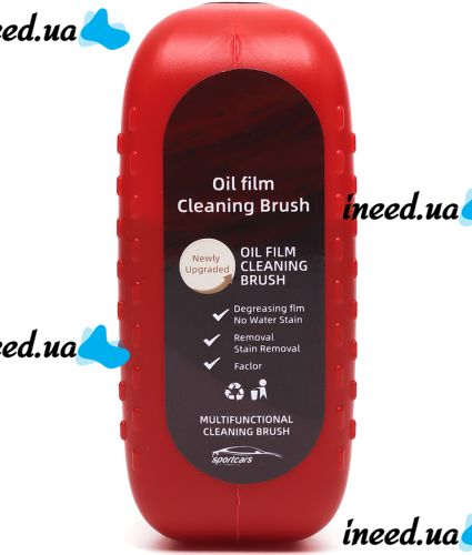 Губка антидощ для авто Oil Film Cleaner LY-944 щітка з гідрофобним гелем 120 мл засіб для захисту та очищення скла від дощу та бруду автомобіля