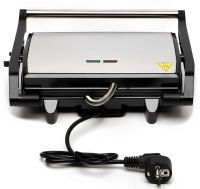 Electric Contact Grill Bitek BT-2685 2000W Clamping Electric Grill for Meat, Sandwich Maker with non-stick coating and Timer Grill Maker