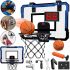 Basketball Hoop HFD002A-09 Basketball Hoop HFD002A-09 Basketball Hoop Hanging Board with ring, electronic scoreboard and mount, basketball set from 3 years old