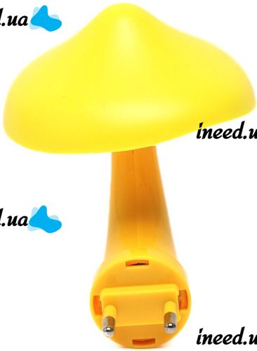 Ночник грибочек с датчиком освещения Mushroom LED Night Light BG146 светодиодный детский автоматический светильник гриб в розетку AC Prof 603