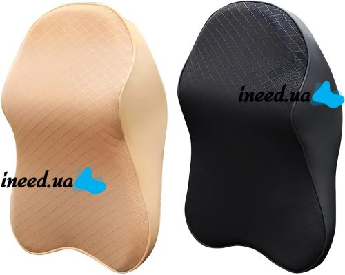 Car Orthopedic Neck Pillow Car Neck Pillow Travel Pad for Headrest with Memory Effect in Car 30x22 cm
