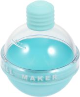 Сферична форма для льоду у вигляді кулі Ice Ball Maker силіконова сфера з лійкою для заморозки і зберігання круглого льоду для коктейлів і віскі
