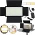 Светодиодная студийная лампа Pro Led Light Kit U600 профессиональный видеосвет 3200-6500K осветитель для фото и видео с креплением для наклона