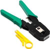 Crimping and stripping pliers RJ45 OB-315 crimping pliers tool, stripper for network cable, Internet, fiber optic insulation puller