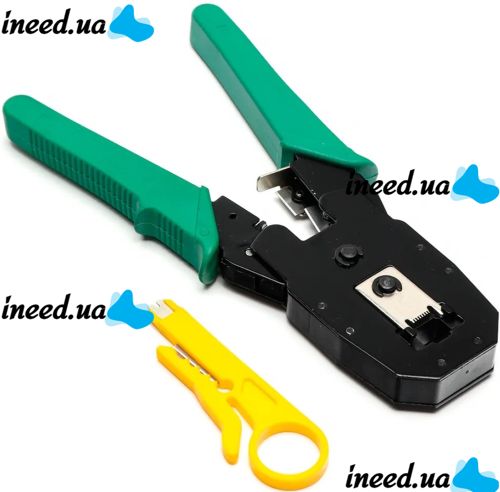 Crimping and stripping pliers RJ45 OB-315 crimping pliers tool, stripper for network cable, Internet, fiber optic insulation puller