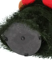 Dancing Xmas Tree ET02 interactive Christmas tree 17x10 cm rotating musical Christmas tree with hat on batteries