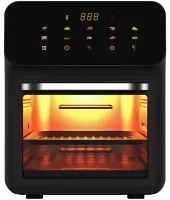 Silver Crest FD-1015B 3000W 15L electric air grill for cooking without oil 10 programs table-top deep fryer from the mains supply