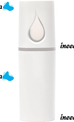 Зволожувач для шкіри обличчя Nano Mist Sprayer RK-L6 портативний Нано-розпилювач з підсвічуванням, спрей розпилювач з резервуаром для води 30 мл USB