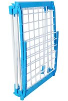 Підлогова розкладна сушарка для білизни Clothes Dryer HP227 Blue 172х60х87 см посилена складна сушка для речей, вішалка для одягу до 15 кг Синя