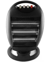 Floor infrared halogen heater Domotec MS-5951 1200W 3 power modes, tabletop quartz electric heater from the mains 1200W