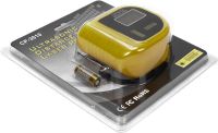 Electronic laser ruler Kronos Top CP-3010 3 in 1 level 18 m, laser rangefinder, construction tape measure for determining accurate measurements Yellow
