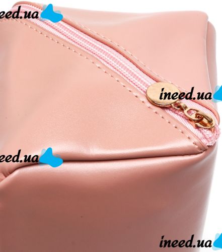 Косметичка органайзер для зберігання косметики Rose Of Mon's Land Beauty Box Bag жіноча дорожня сумка з ручкою, водонепроникна Mons 5078 Рожева
