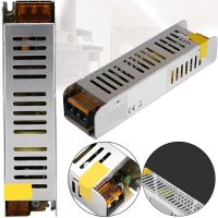 Switching power supply Metal Long 12V 25A 300W S-300-12 AC adapter with passive cooling for LED lamps in a metal case