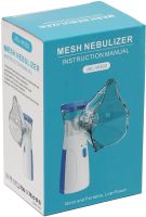 Ультразвуковий небулайзер Mesh Nebulizer JSL-W302 портативний ручний інгалятор з насадками для дітей і дорослих 20 мл розпилювач для інгаляцій вдома