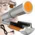 Professional Curling Iron Instyler M-125 for Hair Styling with Rotating Cylinder, Curling Iron and Straightening Instyler 45W Silver