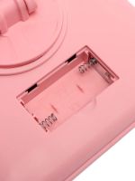 Косметическое сенсорное зеркало для макияжа Magic MakeUp Mirror вращается на 180 настольное зеркало на подставке с подсветкой 22 LED USB Розовое