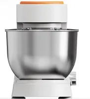 Kitchen planetary mixer Bitek BT-6611 with metal bowl 4 liters and attachments, stationary tabletop dough kneader 3000 watts