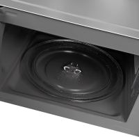 Grunhelm 20MX711-G Grey 700W electric microwave oven for 20 liters microwave oven with 6 power levels with timer and defrost from the mains