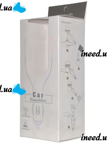 Автомобільний зволожувач повітря Car Charger Humidifier BA - 3 портативний авто освіжувач з очищувачем і USB 12V дифузор від прикурювача в машину