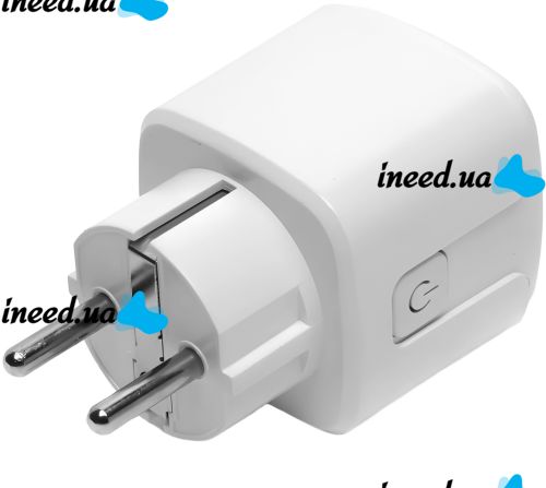 Розумна розетка Tuya Smart Socket Plug WH004 16А 100-240V смарт розетка EU з таймером WiFi і дистанційним голосовим управлінням з телефону в розетку