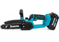 Makita DUC101Z 48V 5Ah 8" Cordless Mini Chain Saw for 2 Batteries, Brushless Electric Saw with Semi-Automatic Chain Lubrication in a Makita Case