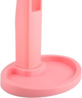 Косметическое сенсорное зеркало для макияжа Magic MakeUp Mirror вращается на 180 настольное зеркало на подставке с подсветкой 22 LED USB Розовое