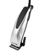 Domotec MS-3305 12W corded hair clipper professional beard and moustache trimmer with interchangeable attachments White