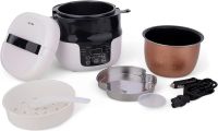 Car Multivark Car Electric Rice Cooker M20A 2 L Multi-touch Multi-cooker with heating and Timers 6 modes from a 12V 24V cigarette lighter