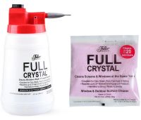 Універсальний Нано Розпилювач для кришталевої чистки і миття вікон Full Crystal 1л спрей склоочисник з концентратом, засіб для скла