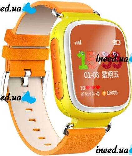 Розумні дитячі смарт годинник Smart Baby Watch Excelvan Q60 з функцією GPS трекера, наручні смарт-годинник з SIM-картою 400 мАг IOS Android