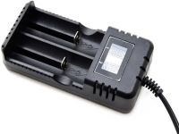 Battery Charger HD-8991B Universal charging for 18650 Li-ion batteries for 2 batteries with a screen from a Ni-MH and Ni-Cd outlet
