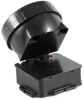Налобний ліхтар на голову Bright Light Lamp 1396 7 LED ламп з кріпленням гумкою на лоб, портативний світлодіодний ліхтарик на батарейках 100LM Чорний