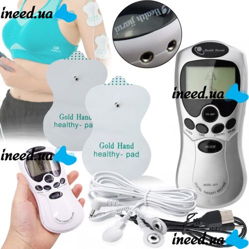 Биоимпульсный эхо массажер Echo Massager ST-688 для шеи и спины, электронный импульсный миостимулятор, эхо-массажер для расслабления мышц всего тела