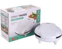 Donut Maker XL-615 750W 7-Piece Electric Donut Maker—A device for making and baking donuts at home with a nonstick coating (GP555)