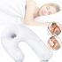Ergonomic Orthopedic Pillow For Sleeping Side Sleeper Pro Hypoallergenic U-shaped Side Pillow With Ear Hole Side Sleeper Pro