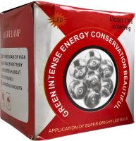 Налобний ліхтар на голову Bright Light Lamp 1396 7 LED ламп з кріпленням гумкою на лоб, портативний світлодіодний ліхтарик на батарейках 100LM Чорний