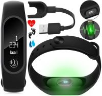 Спортивный фитнес браслет Smart Band M2 Black Xiaomi Mi Band 2 умные наручные смарт часы с шагомером и пульсометром, Bluetooth трекер smart watch