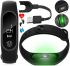 Спортивний фітнес браслет Smart Band M2 Black Xiaomi Mi Band 2 розумні наручні смарт годинник з крокоміром і пульсометром, Bluetooth трекер smart watch