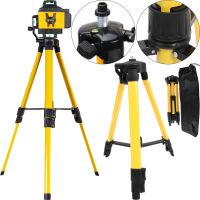 Construction Telescopic Tripod Tripod for Leveling 44-120 cm Profipower TR-10 5/8 Holder Stand DeWalt 1200 mm for Laser Level in a case