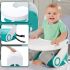 Portable High Chair Booster for Feeding Childrens Folding Seat, Transformer High Chair for Food, Booster High Chair with a table for children