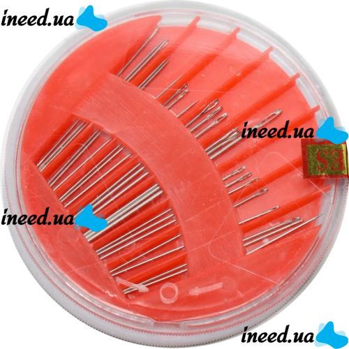 Travel Sewing Kit One Second Needle Miracle Sewing Needles Insta Sewing Kit Tasy To Thread, Scissors, Needles with Side Hole Van Second Needle