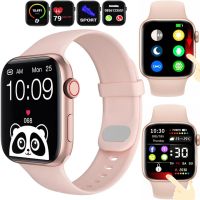 Smart Wrist Smart Watch F21 Pink Voice Call, Bluetooth Fitness and Health Functions with Wireless Charging IOS Android Pink