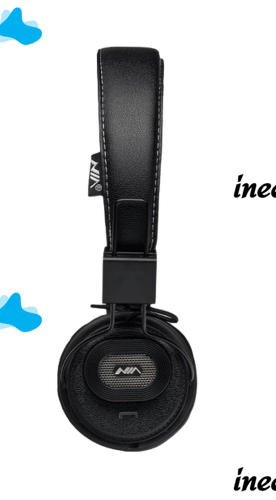 Wireless Bluetooth Stereo Headphones Nia X5SP Foldable Stereo Headphones 5 in 1 with Microphone, MP3 Player, Bluetooth FM Radio, Speaker for Phone