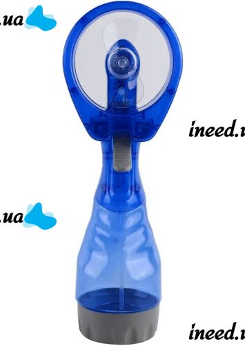 Ручной мини вентилятор с увлажнителем Water Spray Fan HP-8333 2 в 1 Увлажнитель воздуха на батарейках с емкостью для распыления воды 285 мл