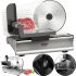 RAF R.8800 electric slicer for slicing meat, sausage and cheese products, RAF meat and cheese slicer from mains supply