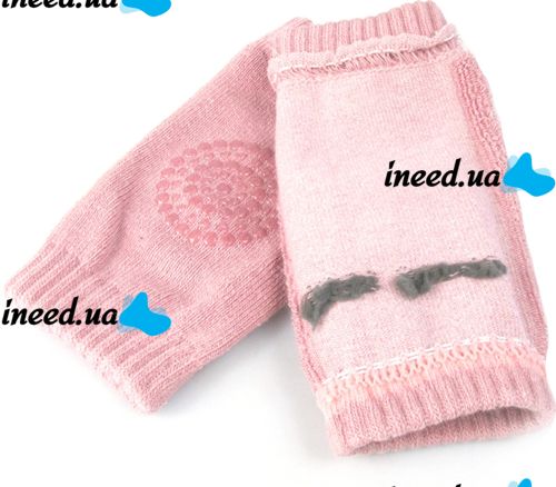 Антискользящие детские наколенники для ползанья Children Thicken Knee Protector защитные наколенники с силиконом от синяков и ушибов из хлопка
