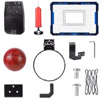 Баскетбольный набор Basketball Hoop HFD002A-09 подвесной щит с кольцом, электронным таблом и креплением, комплект для игры в баскетбол от 3-х лет