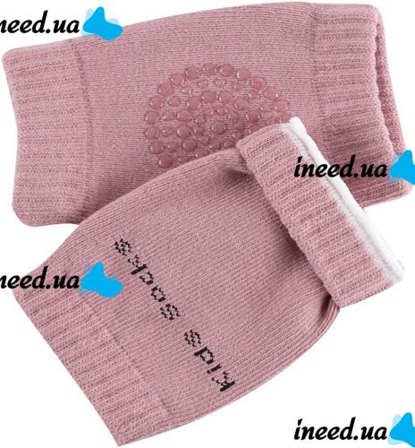 Антискользящие детские наколенники для ползанья Children Thicken Knee Protector защитные наколенники с силиконом от синяков и ушибов из хлопка